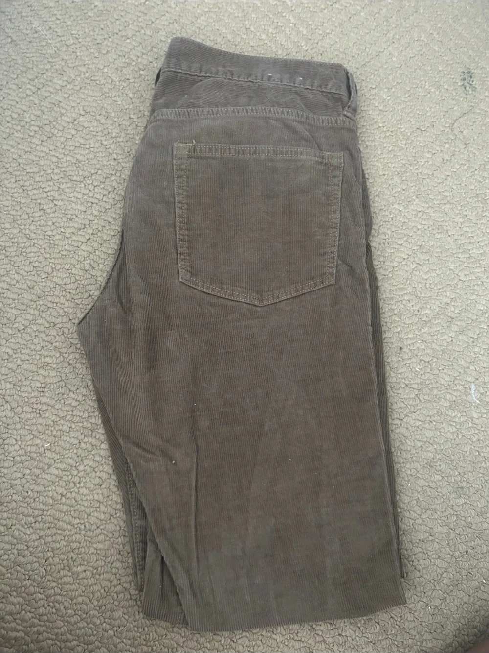 J. Crew Men's Corduroy Pants in Taupe